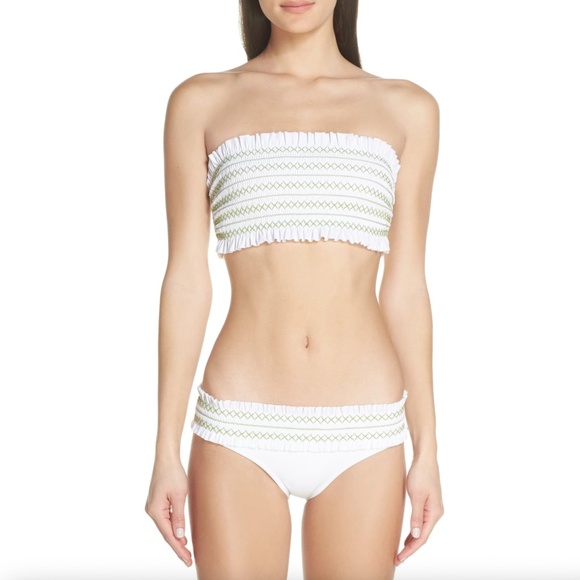 Tory Burch Costa Bandeau Bikini Set - Picture 1 of 5